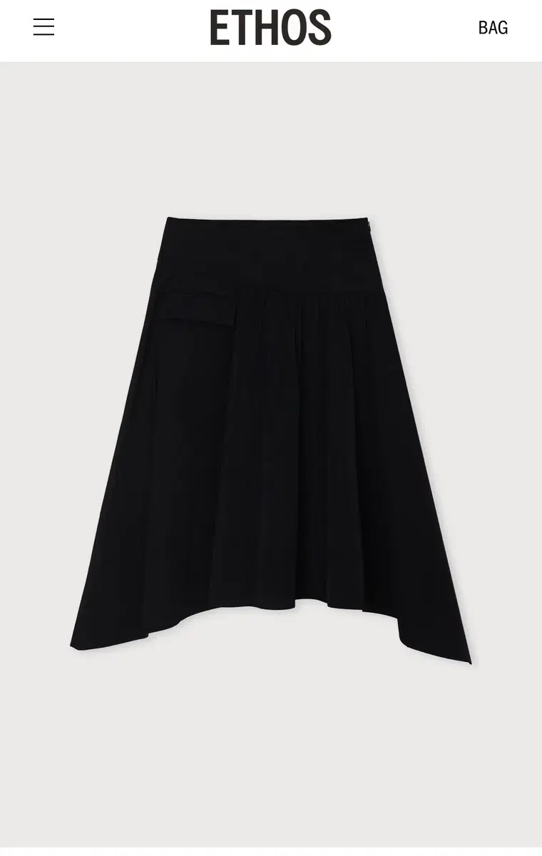 에토스 ONE POCKET MIDI SKIRT